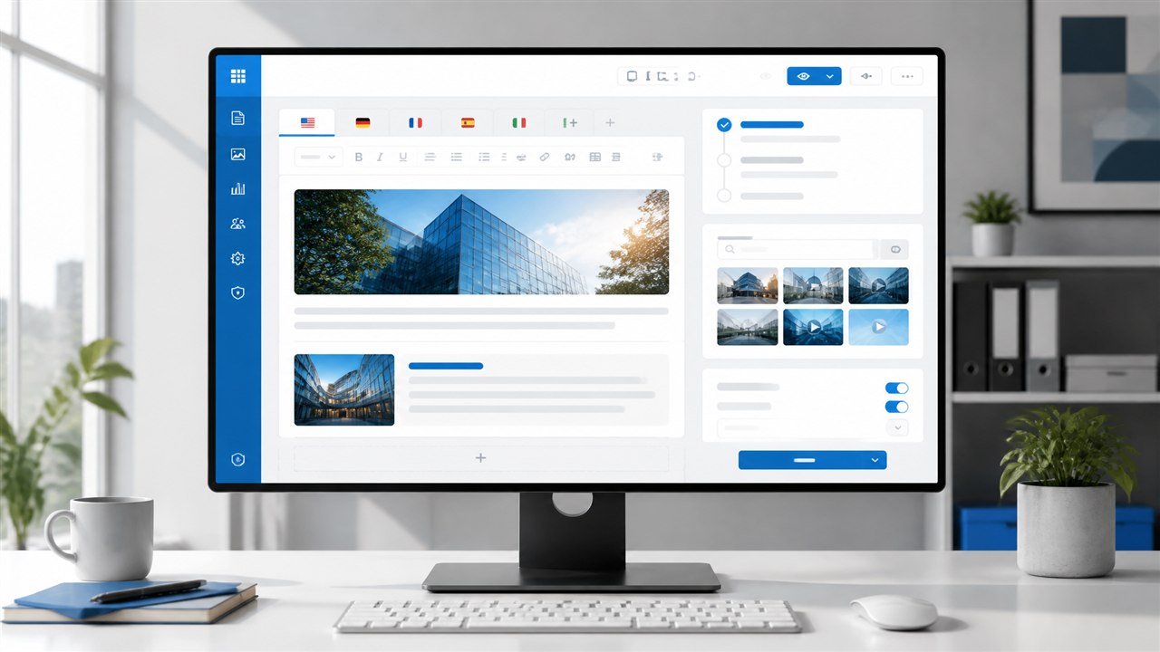 Nuevo sistema de gestión de contenidos